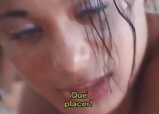 High-quality bestiality with a Latina